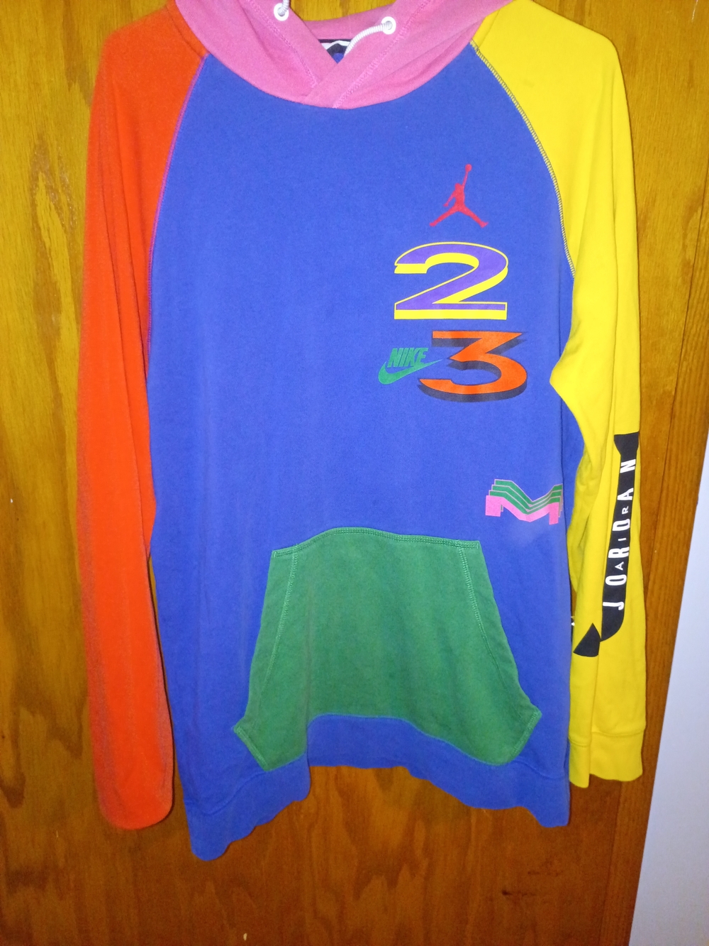Nike Jordan Colorblock 2-3 Graphic Hoodie - Multi